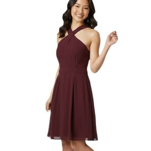 Lulu's Forevermore Purple midi Dress‎ NWT SKUW272